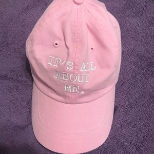 “It’s all about me” baseball cap